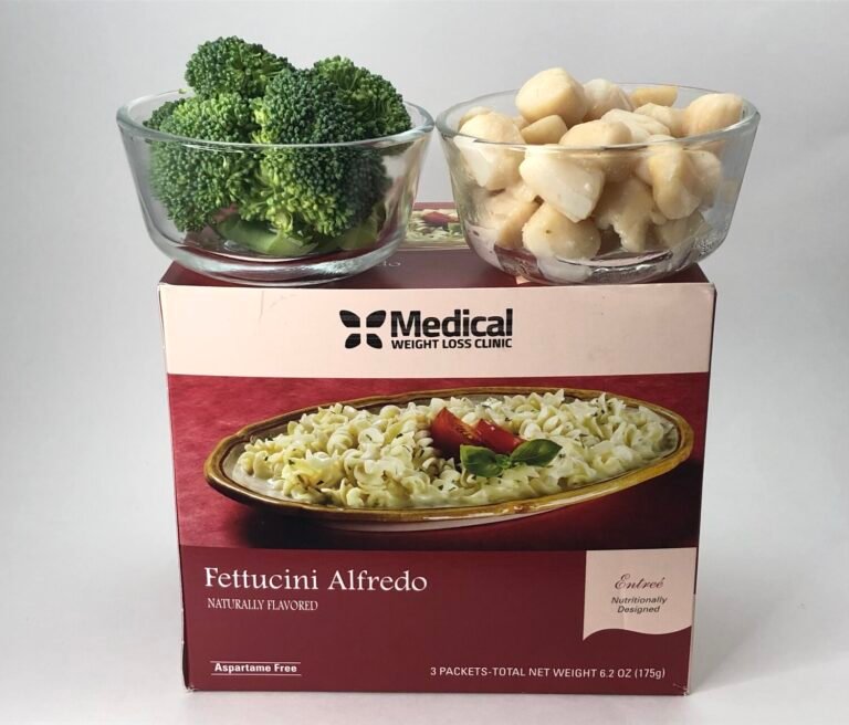 Scallop Alfredo Pasta — Medical Weight Loss Clinic